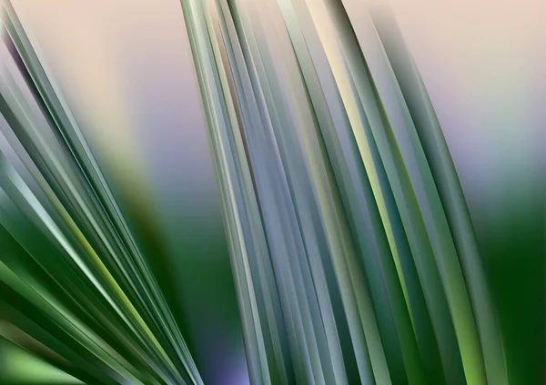 緑の植物要素の背景ベクトルイラストデザイン — ストックベクタ