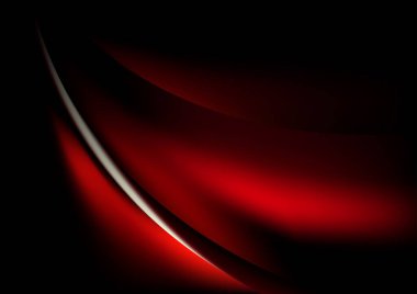 Kırmızı Işık Sanatsal Arkaplan Vektör İllüstrasyon Tasarımı