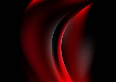 Kırmızı Işık Zarif Arkaplan Vektör İllüstrasyon Tasarımı