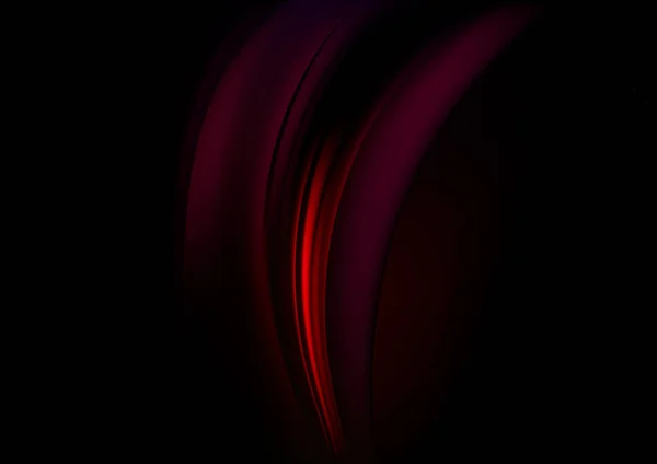 Μαύρο Ροζ Fractal Φόντο Διάνυσμα Σχεδιασμός Εικονογράφησης — Διανυσματικό Αρχείο