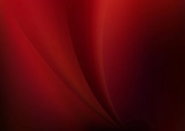 赤い月のフラクタルの背景ベクトルイラストデザイン — ストックベクタ