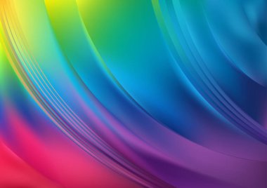 Mavi Renklilik Dekoratif Arkaplan Vektör İllüstrasyon Tasarımı