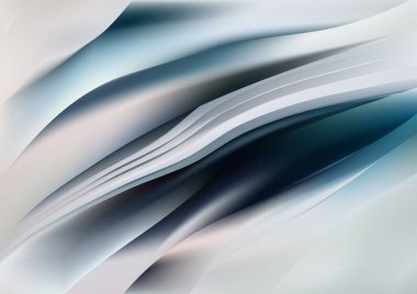 Mavi Su Zarif Arkaplan Vektörü İllüstrasyon Tasarımı