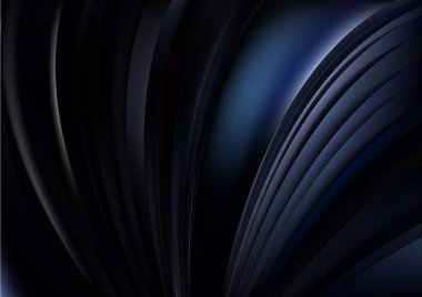 Siyah Lastik Sanatsal Arkaplan Vektör İllüstrasyon Tasarımı