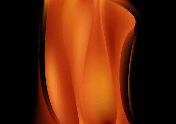 Orange Still Life Photography Artistic Background Vector Illustration Design — Stock Vector