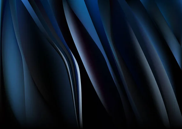 Conception Illustration Vectorielle Fond Lisse Lumière Bleue — Image vectorielle