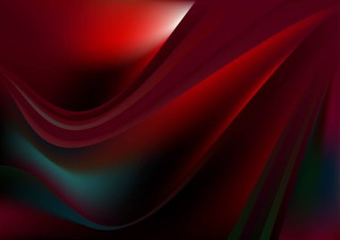 Kırmızı Işık Soyut Arkaplan Vektör İllüstrasyon Tasarımı