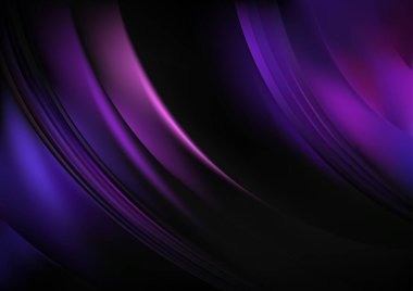 Mor Mavi Yaratıcı Arkaplan Vektör İllüstrasyon Tasarımı