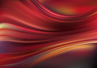 Kırmızı Pembe Sanatsal Arkaplan Vektör İllüstrasyon Tasarımı