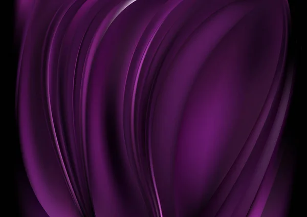 Veilchen Rosa Fraktalen Hintergrund Vektor Illustration Design — Stockvektor