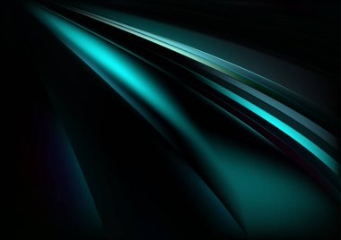 Mavi Işık Zarif Arkaplan Vektör İllüstrasyon Tasarımı