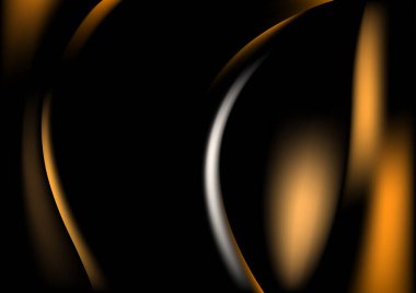 Siyah Işık Şablonu Arkaplan Vektör Çizimi Tasarımı