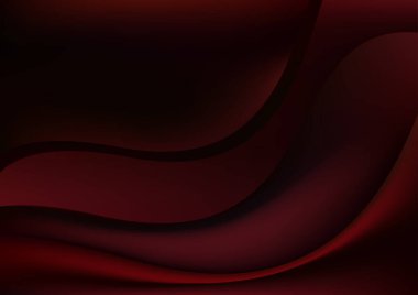 Kırmızı Turuncu Sanatsal Arkaplan Vektör İllüstrasyon Tasarımı