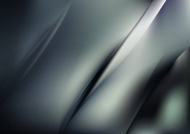 Siyah Mavi Sanatsal Arkaplan Vektör İllüstrasyon Tasarımı