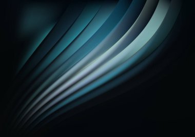 Mavi Turkuaz Soyut Arkaplan Vektör İllüstrasyon Tasarımı