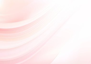 Pembe Hat Pürüzsüz Arkaplan Vektör Çizimi Tasarımı