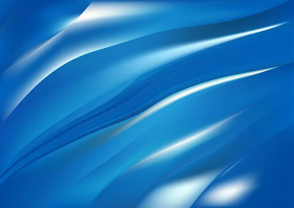 Azul Azur Fondo Suave Vector Ilustración Diseño — Vector de stock