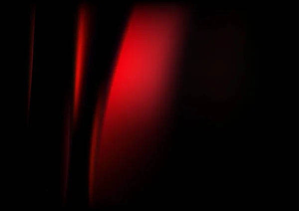 Conception Illustration Vectorielle Multicolore Fond Lumière Noire — Image vectorielle