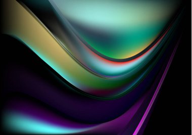 Mavi Mor Güzel Arkaplan Vektör İllüstrasyon Tasarımı