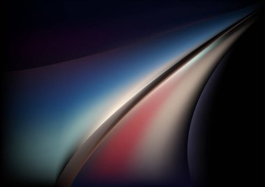 Mavi Işık Güzel Arkaplan Vektör Çizimi Tasarımı