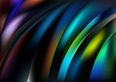 Mavi Işık Zarif Arkaplan Vektör İllüstrasyon Tasarımı