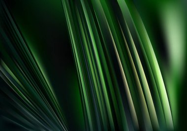 Yeşil Kapat Yumuşak Arkaplan Vektör İllüstrasyon Tasarımı