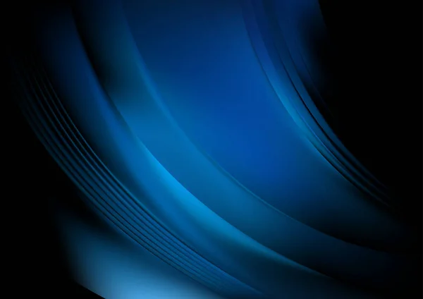 Blau Elektrisch Blau Kreativer Hintergrund Vektor Illustration Design — Stockvektor