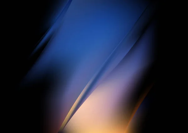 Blue Sky Decorative Background การออกแบบภาพวาดเวกเตอร — ภาพเวกเตอร์สต็อก