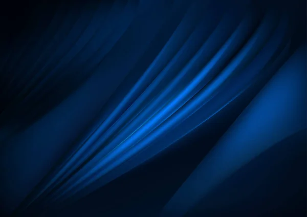 Blue Electric Blue Dynamischer Hintergrund Vektor Illustration Design — Stockvektor