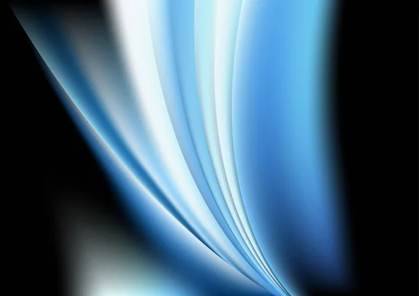 Blue Azure Digitaler Hintergrund Vektor Illustration Design — Stockvektor