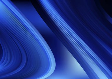 Mavi Işık Sanatsal Arkaplan Vektör Çizim Tasarımı