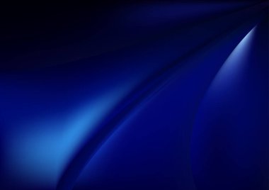 Mavi Kobalt Mavi Dijital Arkaplan Vektör İllüstrasyon Tasarımı