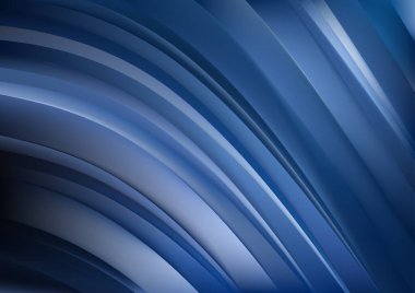 Mavi Gökyüzü Pürüzsüz Arkaplan Vektör Çizimi Tasarımı