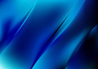 Mavi Su Şablonu Arkaplan Vektör İllüstrasyon Tasarımı