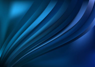 Mavi Turkuaz Modern Arkaplan Vektör İllüstrasyon Tasarımı