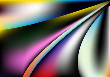 Mavi Hat Pürüzsüz Arkaplan Vektör Çizimi Tasarımı