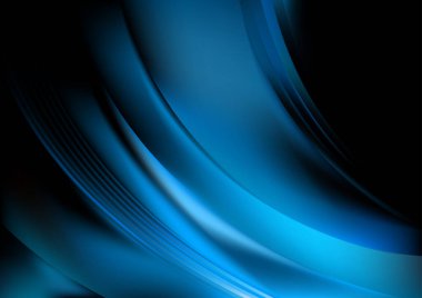 Mavi Turkuaz Yumuşak Arkaplan Vektör İllüstrasyon Tasarımı