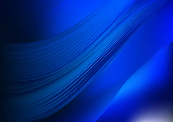 Modèle Bleu Cobalt Bleu Fond Vectoriel Illustration Design — Image vectorielle