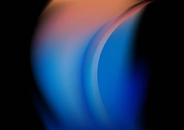 Синя Атмосфера Барвистий Фон Векторні Ілюстрації Дизайн — стоковий вектор