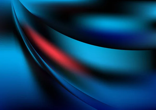 Blue Water Fractal Background Vector Illustration Design — Stockový vektor