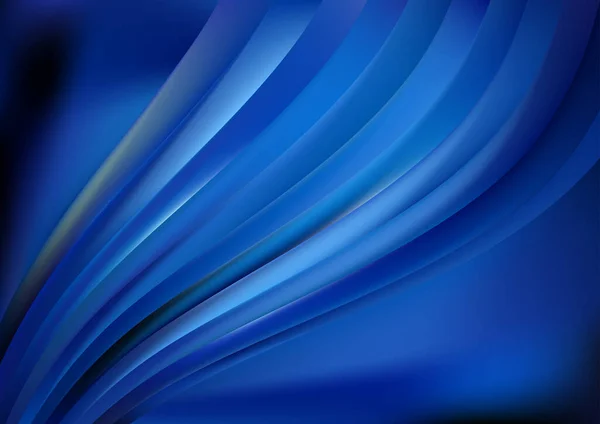 Bleu Cobalt Bleu Coloré Fond Vectoriel Illustration Design — Image vectorielle