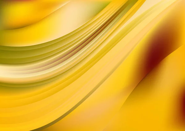 Gelb Orange Moderner Hintergrund Vektor Illustration Design — Stockvektor