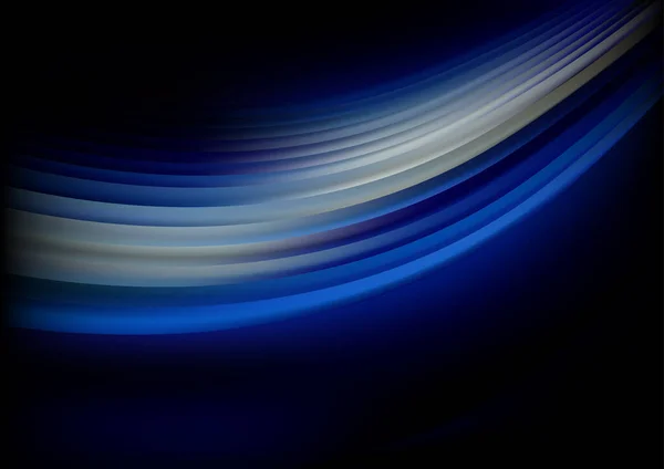 Blue Light Dynamic Background Vector Illustration Design — Vector de stoc