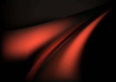 Kırmızı Turuncu Dijital Arkaplan Vektörü İllüstrasyon Tasarımı