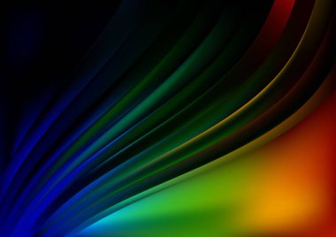 Mavi Sarı Element Arkaplan Vektör İllüstrasyon Tasarımı