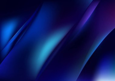 Mavi Mor Pürüzsüz Arkaplan Vektör Çizim Tasarımı