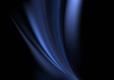 Mavi Atmosfer Dekoratif Arkaplan Vektör İllüstrasyon Tasarımı