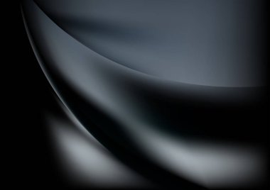 Siyah ve Beyaz Dekoratif Arkaplan Vektör İllüstrasyon Tasarımı