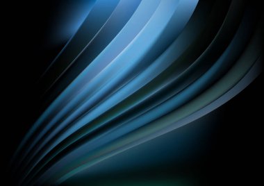 Mavi Işık Şablonu Arkaplan Vektör İllüstrasyon Tasarımı