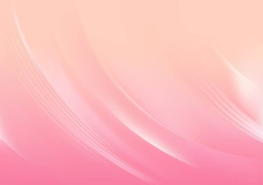 Pembe Turuncu Fraktal Arkaplan Vektör İllüstrasyon Tasarımı